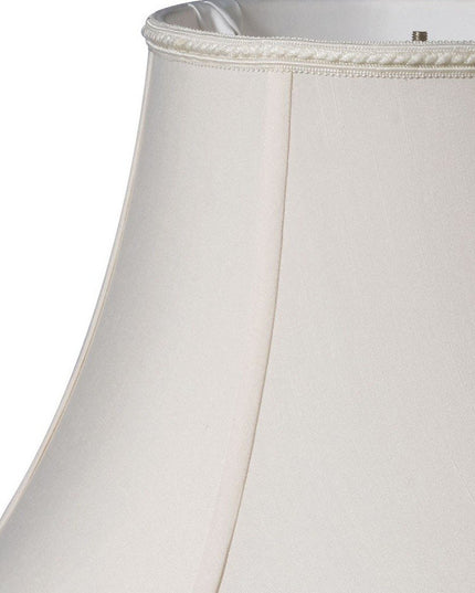 Cream Shantung Silk Bell Lamp Shade