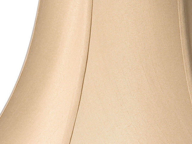 Gold Shantung Silk Oval Lamp Shade