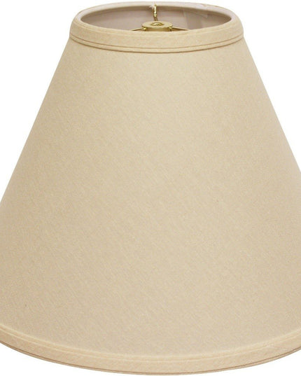 Beige Linen Cone Lamp Shade