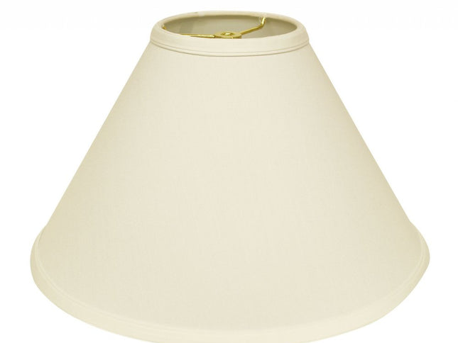 Ivory No Slub Innsbruck Print Cone Lamp Shade