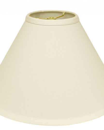 Ivory No Slub Innsbruck Print Cone Lamp Shade