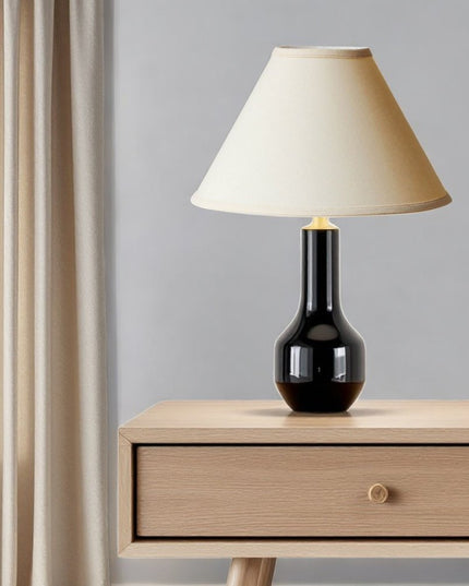 Beige Linen Cone Lamp Shade