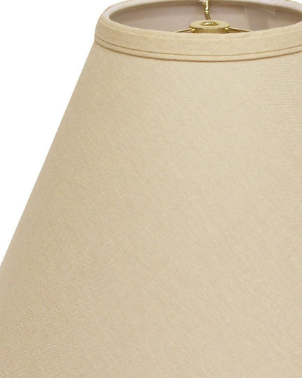 Beige Linen Cone Lamp Shade