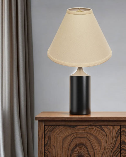 Beige Linen Cone Lamp Shade