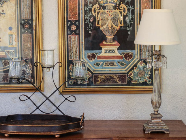 Ivory No Slub Innsbruck Empire Lamp Shade