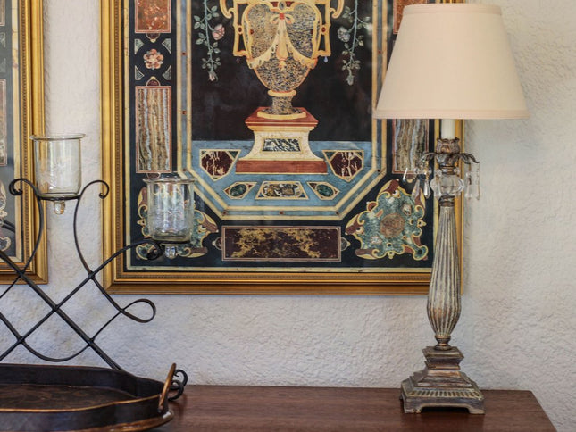 Beige No Slub Innsbruck Empire Lamp Shade