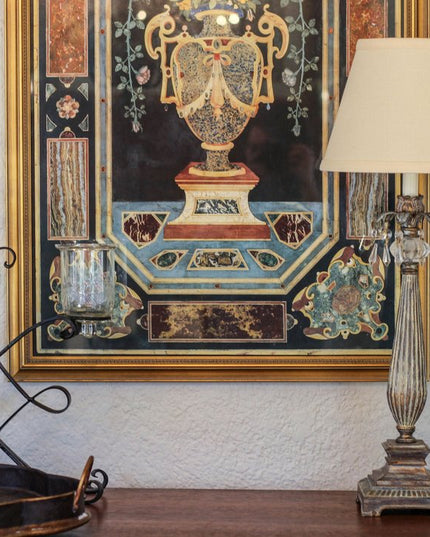 Beige Linen Empire Lamp Shade