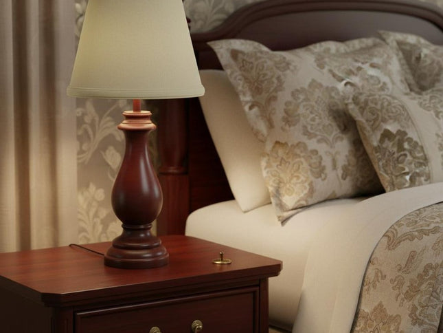 Beige Linen Empire Lamp Shade