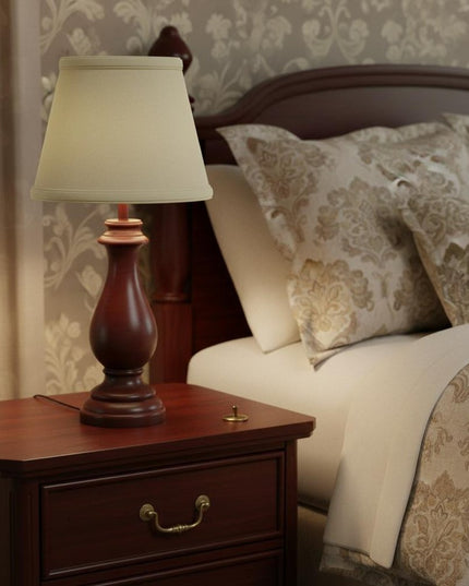 Beige Linen Empire Lamp Shade