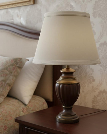 White No Slub Innsbruck Empire Lamp Shade