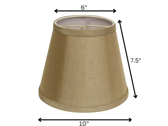 Tan No Slub Innsbruck Empire Lamp Shade