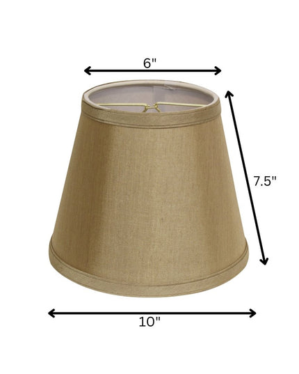 Tan No Slub Innsbruck Empire Lamp Shade