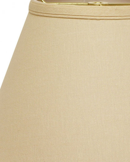 Beige Linen Empire Lamp Shade