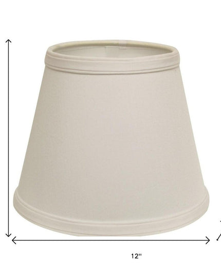 White No Slub Innsbruck Empire Lamp Shade
