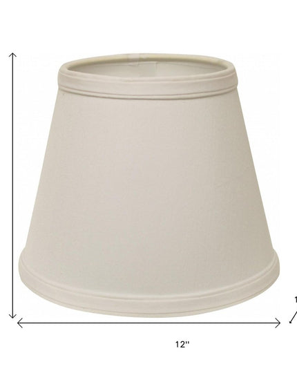 White No Slub Innsbruck Empire Lamp Shade