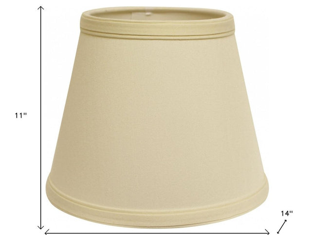 Ivory No Slub Innsbruck Empire Lamp Shade