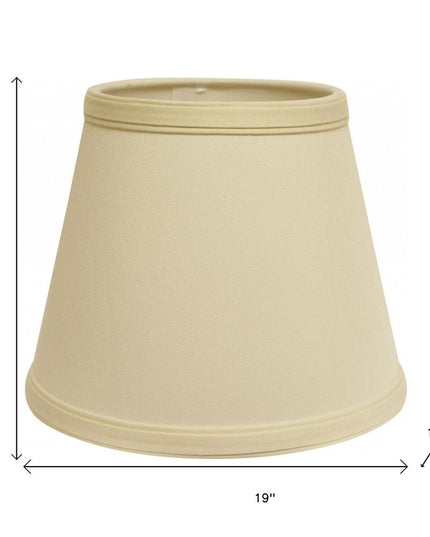 Ivory No Slub Innsbruck Empire Lamp Shade