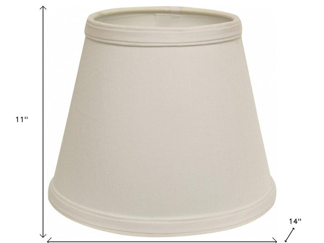 White No Slub Innsbruck Empire Lamp Shade