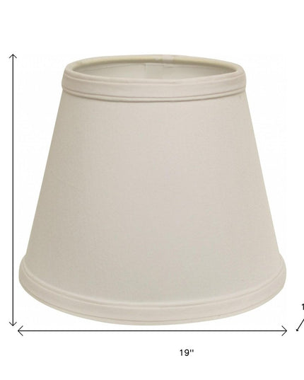 White No Slub Innsbruck Empire Lamp Shade