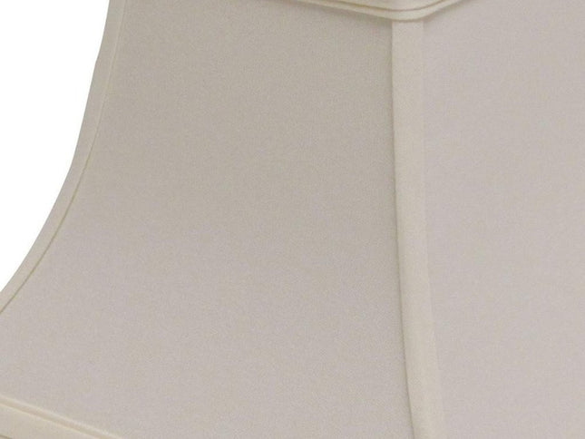Ivory No Slub Innsbruck Square Lamp Shade
