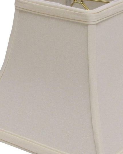 Ivory No Slub Innsbruck Square Lamp Shade