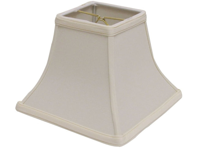Ivory No Slub Innsbruck Square Lamp Shade