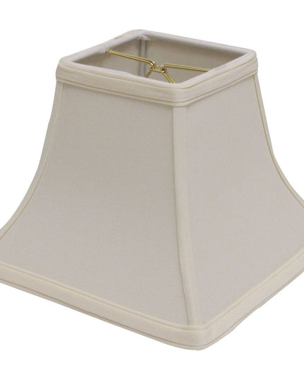 Ivory No Slub Innsbruck Square Lamp Shade