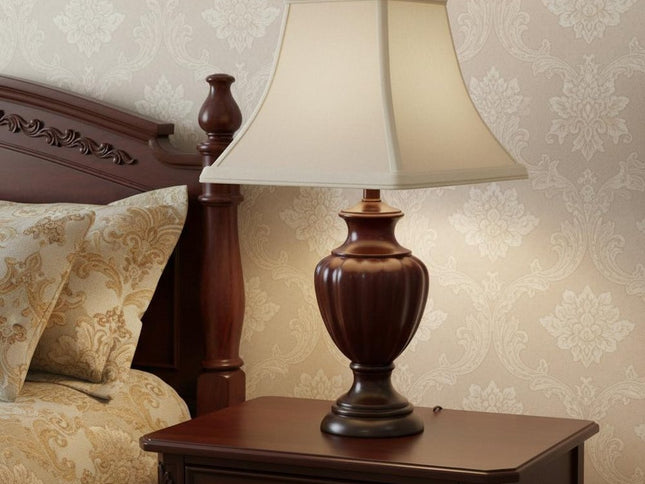 Ivory No Slub Innsbruck Square Lamp Shade