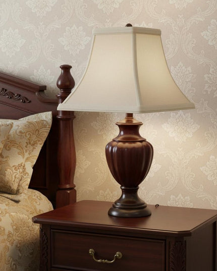 Ivory No Slub Innsbruck Square Lamp Shade