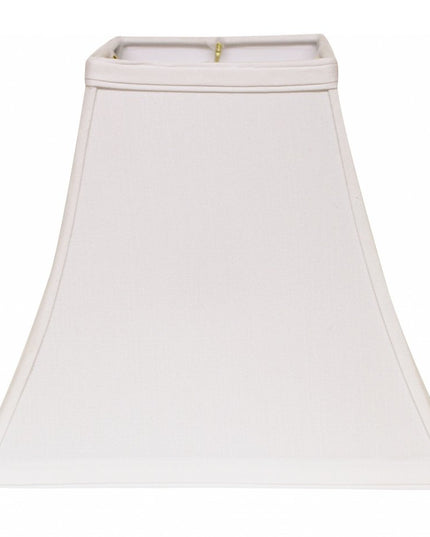 White No Slub Innsbruck Square Lamp Shade