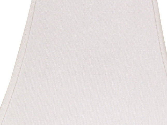 White No Slub Innsbruck Square Lamp Shade