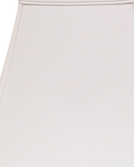 White No Slub Innsbruck Square Lamp Shade