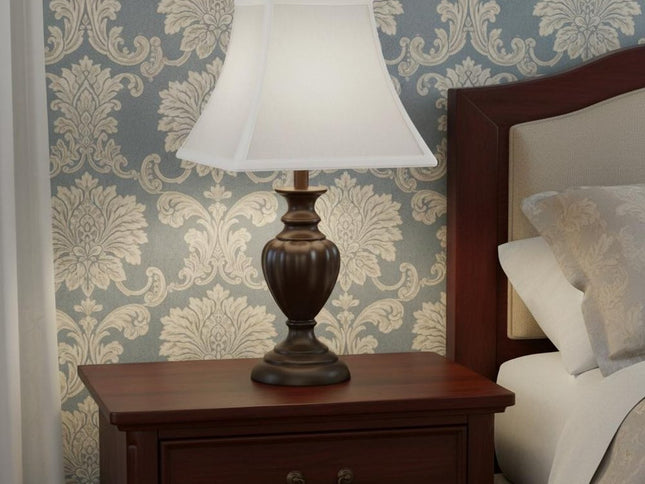 White No Slub Innsbruck Square Lamp Shade