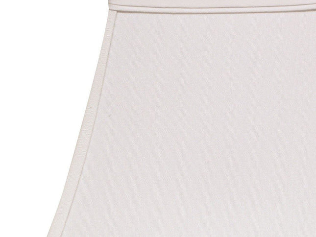 White No Slub Innsbruck Square Lamp Shade