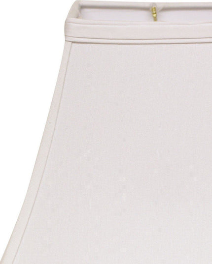 White No Slub Innsbruck Square Lamp Shade