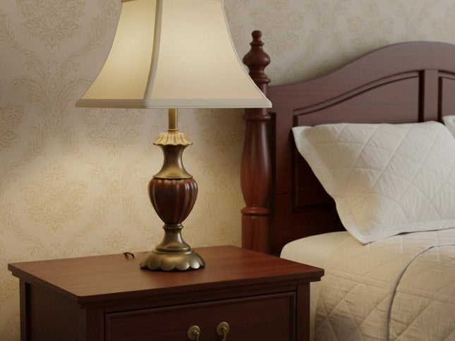 Ivory No Slub Innsbruck Square Lamp Shade