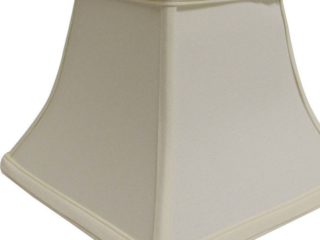 Ivory No Slub Innsbruck Square Lamp Shade