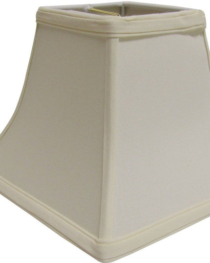 Ivory No Slub Innsbruck Square Lamp Shade