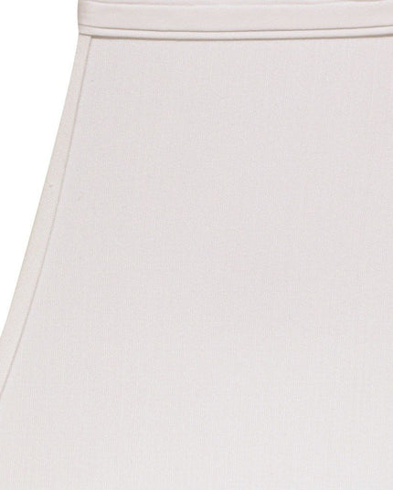 White No Slub Innsbruck Square Lamp Shade