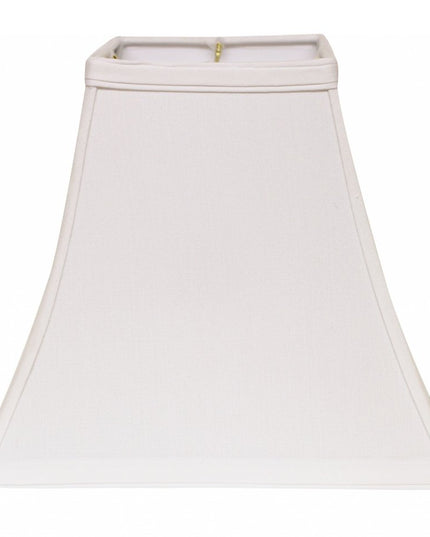 White No Slub Innsbruck Square Lamp Shade