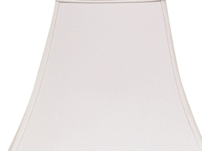 White No Slub Innsbruck Square Lamp Shade