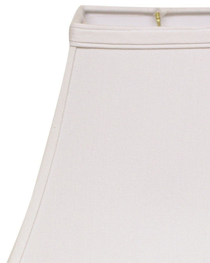 White No Slub Innsbruck Square Lamp Shade