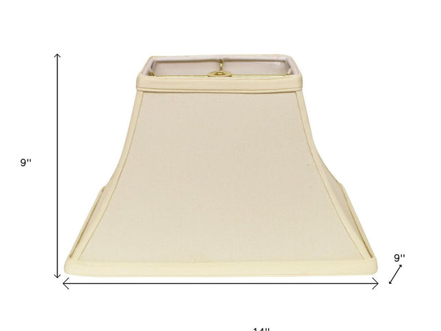 Ivory No Slub Innsbruck Bell Lamp Shade