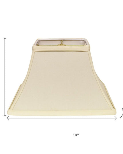 Ivory No Slub Innsbruck Bell Lamp Shade