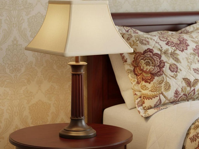 Ivory No Slub Innsbruck Bell Lamp Shade