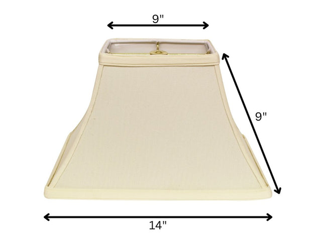 Ivory No Slub Innsbruck Bell Lamp Shade
