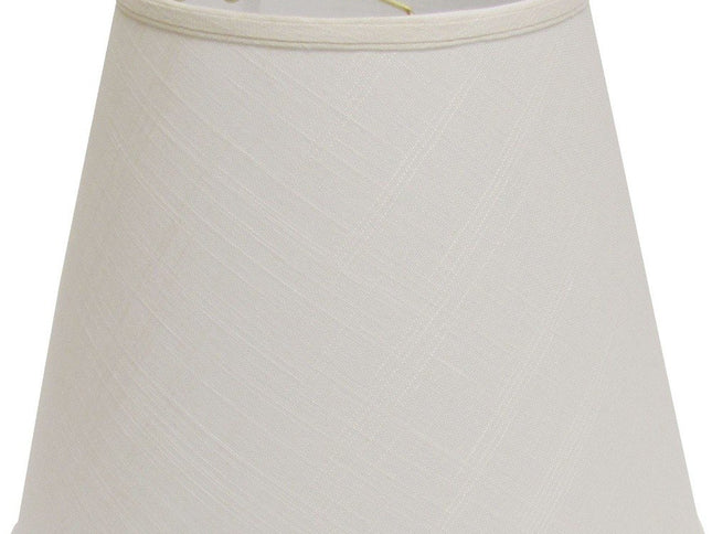 Off White Linen Empire Lamp Shade