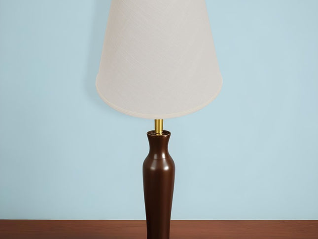 Off White Linen Empire Lamp Shade