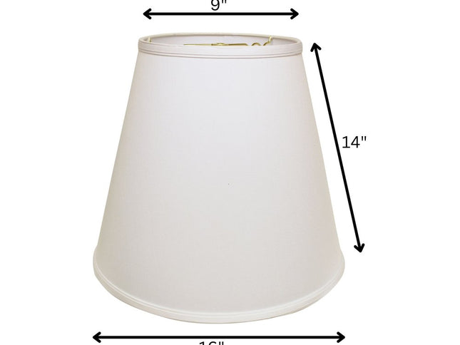 White No Slub Innsbruck Empire Lamp Shade