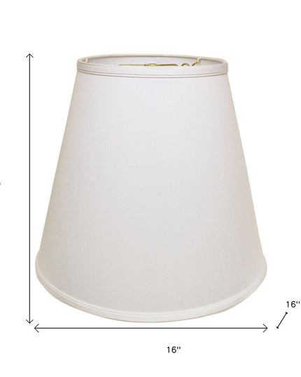 White No Slub Innsbruck Empire Lamp Shade